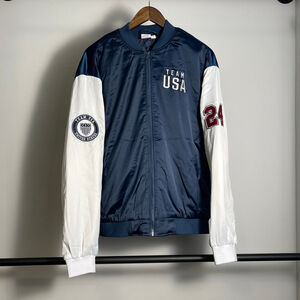 Men's Team USA olympics Bomber Jacket Size L